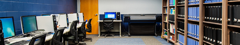 Research equipment inside the CPES Computer Lab.